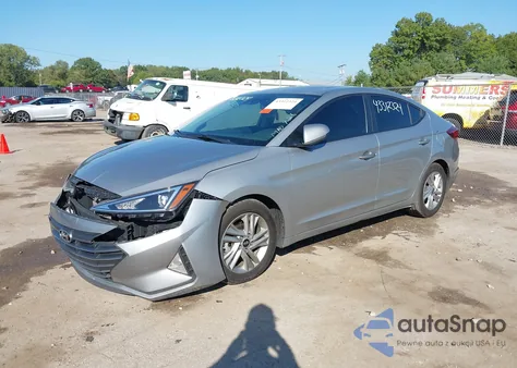 2020 Hyundai Elantra Value Edition из США, поврежденный, VIN 5NPD84LF2LH603556